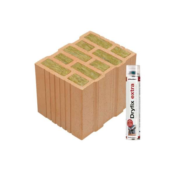 Porotherm Rapid + Dryfix 32 Alfa Thermo tégla