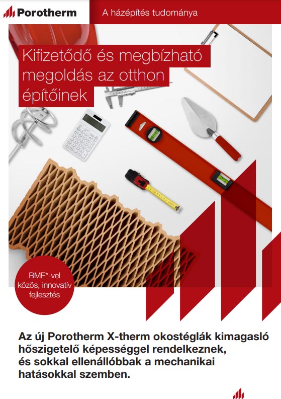 Porotherm X-therm szórólap